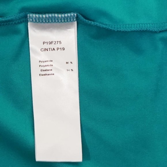 Anne Fontaine Cintia Aqua Green Essential Camisole - Made in France - Picture 8 of 9